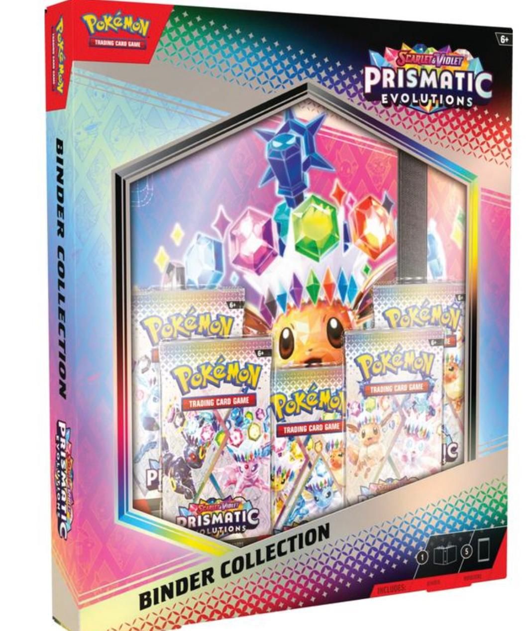 Pokemon TCG - Scarlet & Violet SV8.5 "Prismatic Evolutions" Binder Collection (EN)