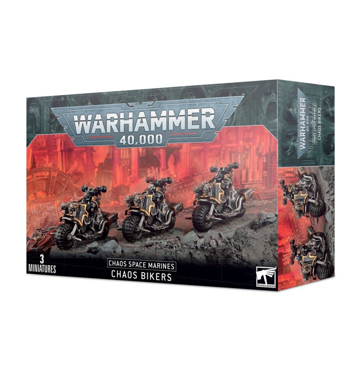 40K - CHAOS SPACE MARINES: CHAOS BIKERS