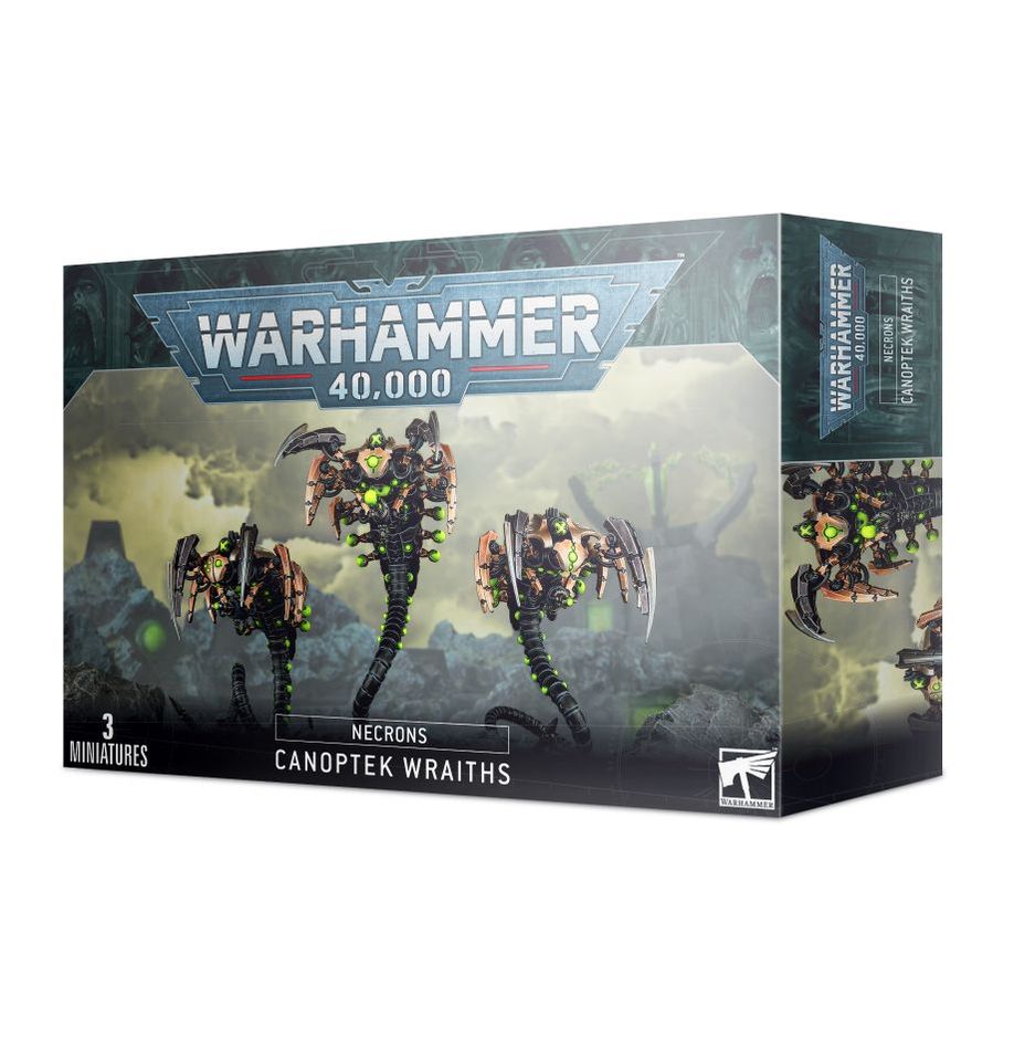40K - NECRONS: CANOPTEK WRAITHS
