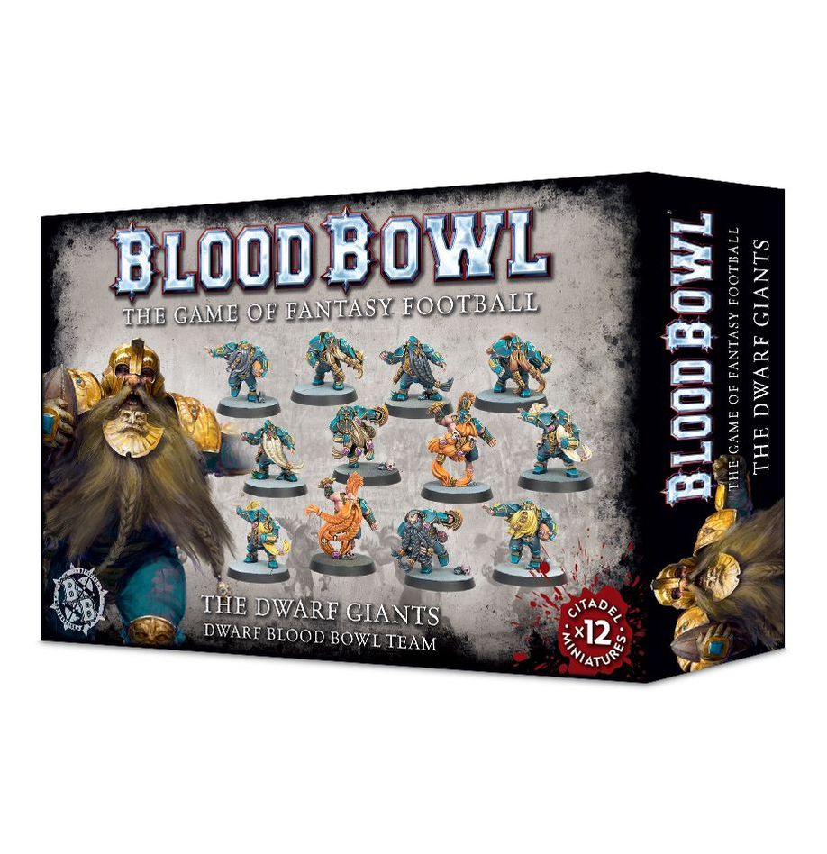 BB - BLOOD BOWL: DWARF TEAM