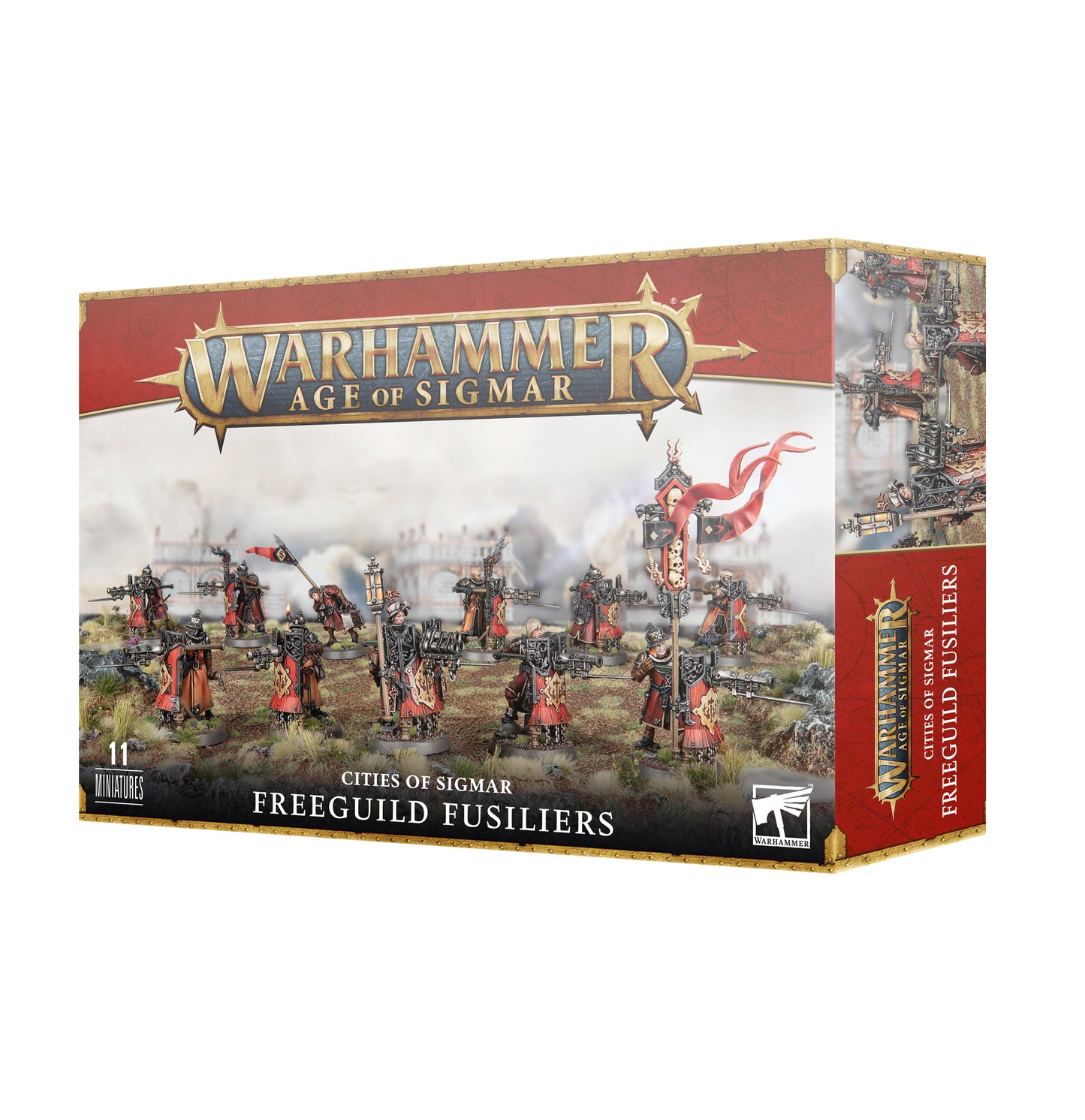 AOS - CITIES OF SIGMAR: FREEGUILD FUSILIERS