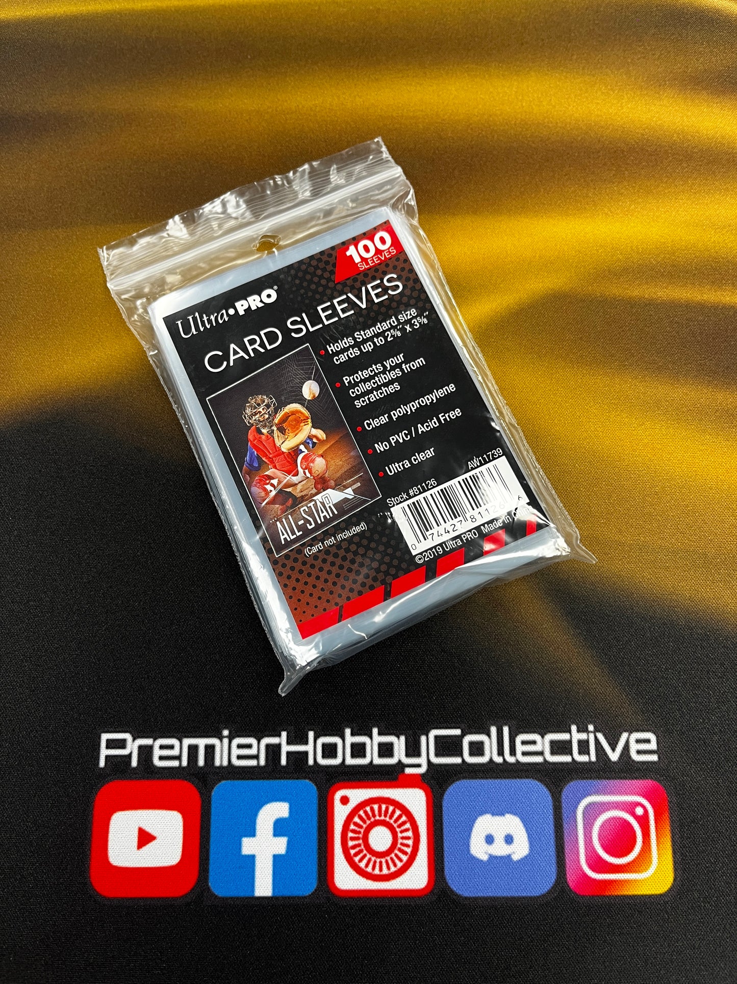 Ultra Pro - Soft card sleeves "Penny Sleeves" (35pt) (100ct)