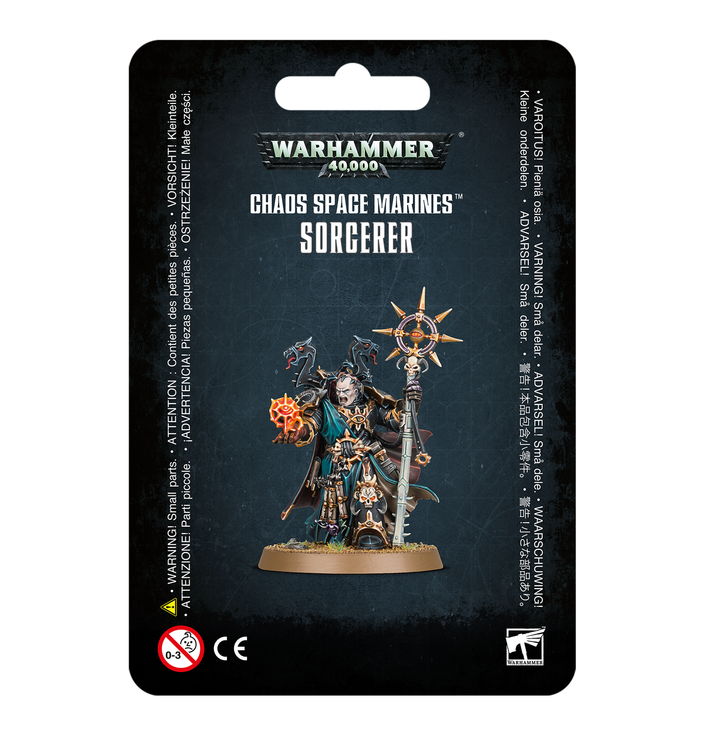 40K - CHAOS SPACE MARINES: SORCERER