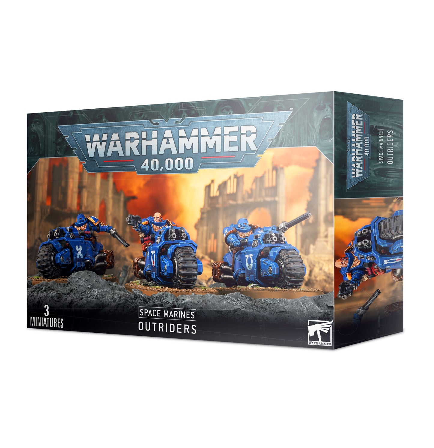 40K - SPACE MARINES OUTRIDERS