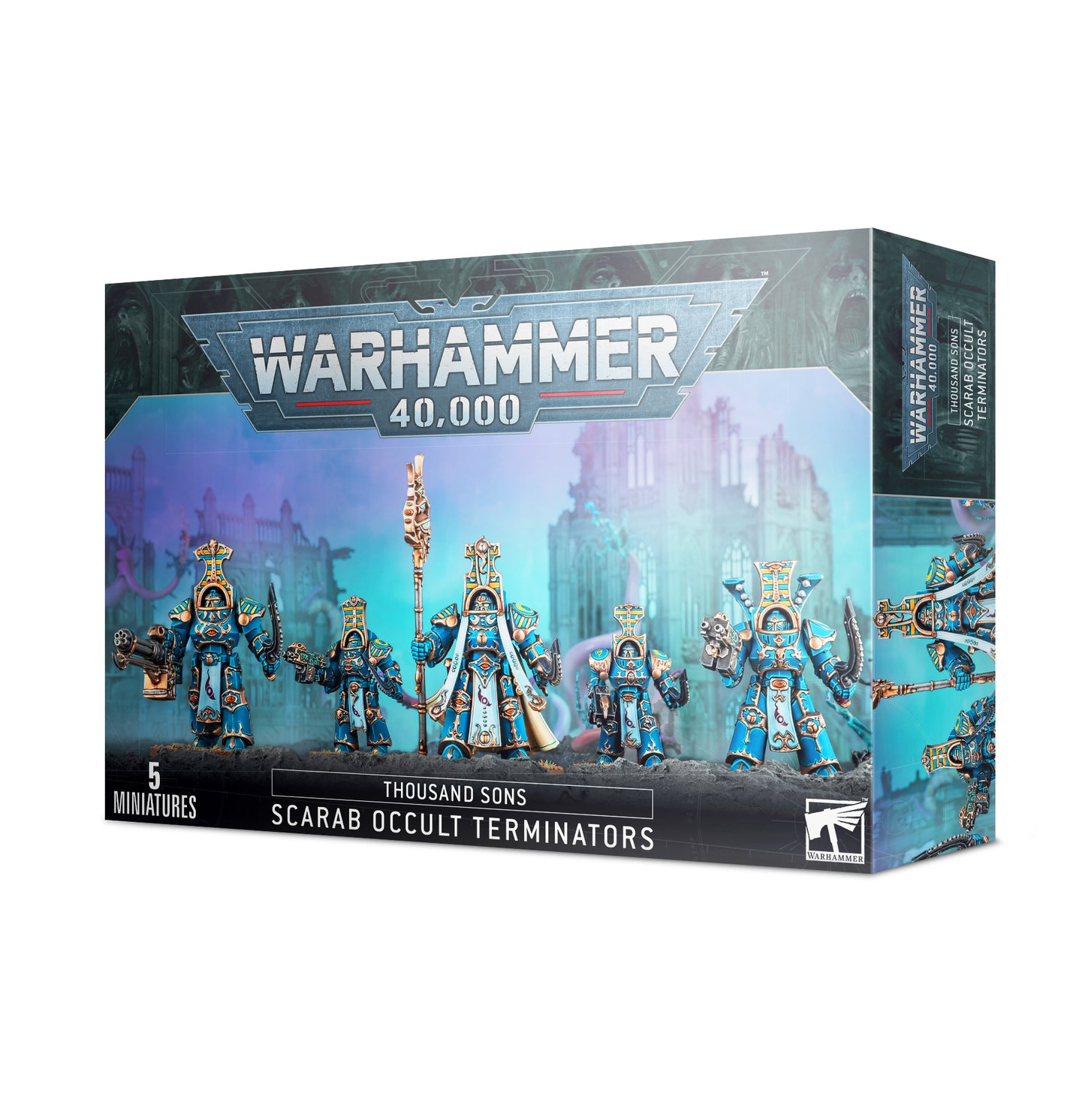 40K - THOUSAND SONS SCARAB OCCULT TERMINATORS