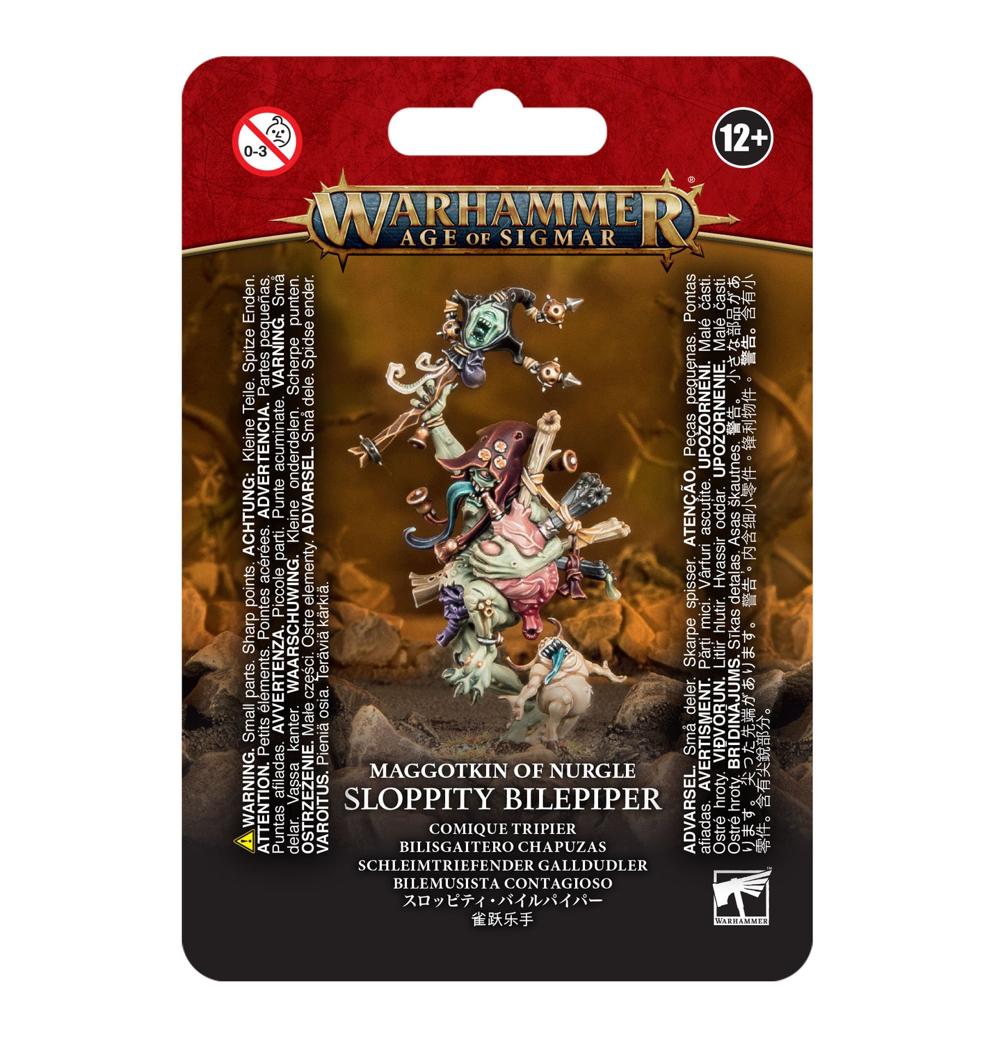 AOS - MAGGOTKIN OF NURGLE: SLOPPITY BILEPIPER