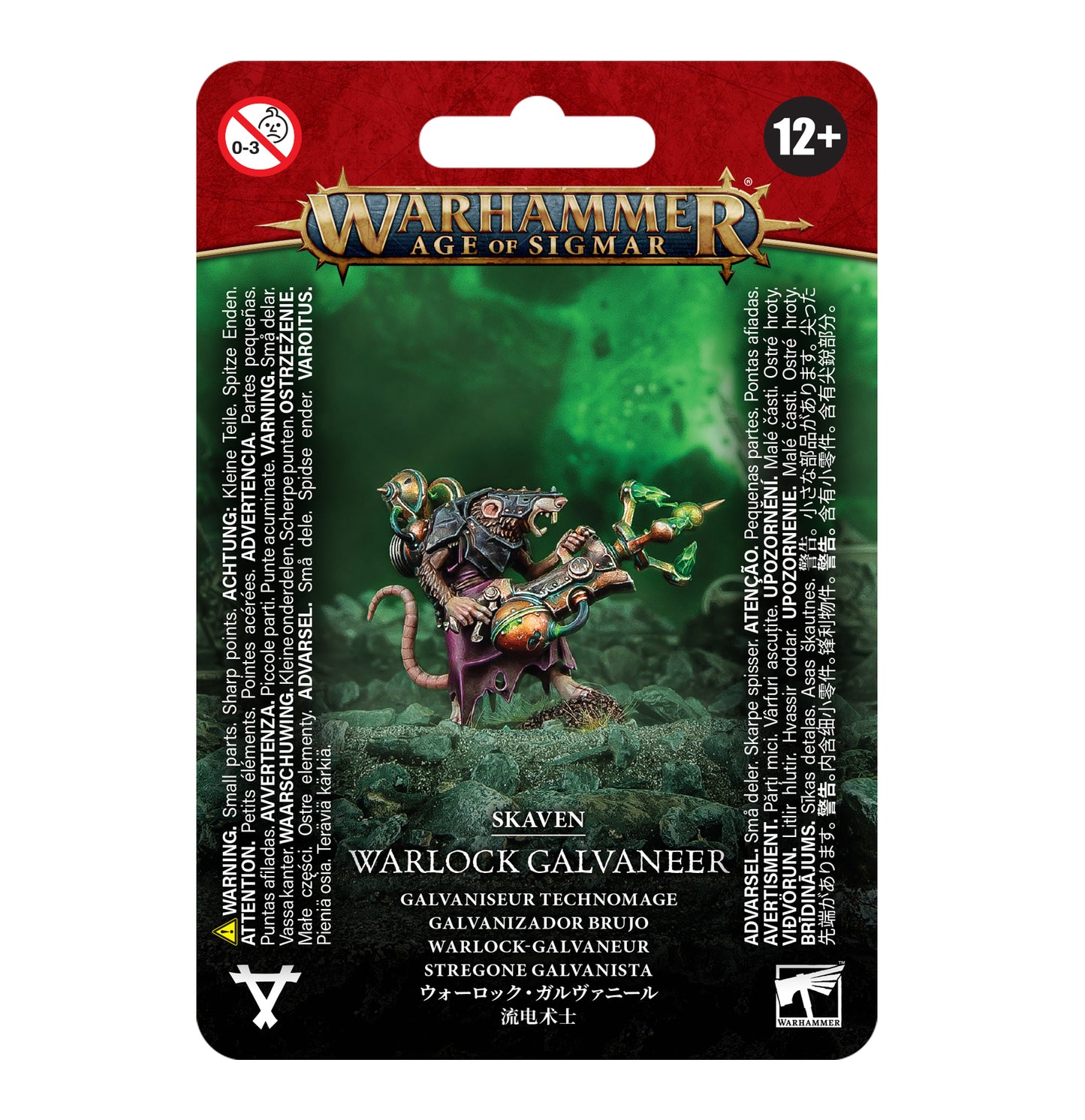 AOS - SKAVEN: WARLOCK GALVANEER