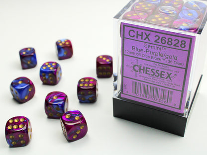 Chessex- (6 face dice)12mm D6 (36dices)