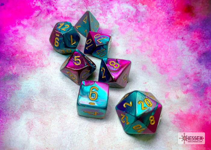 Chessex - (RPG use) Polyhedral 7 Dice Set