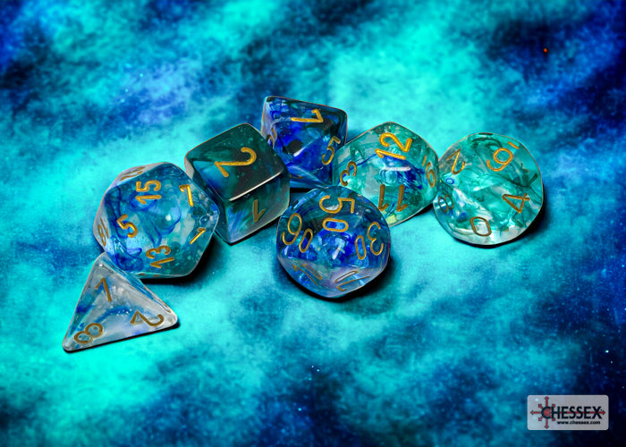 Chessex - (RPG use) Polyhedral 7 Dice Set