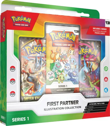 (Pre Order) Pokemon TCG - "First Partner Illustration Collection" Series (Cut off 15-03)