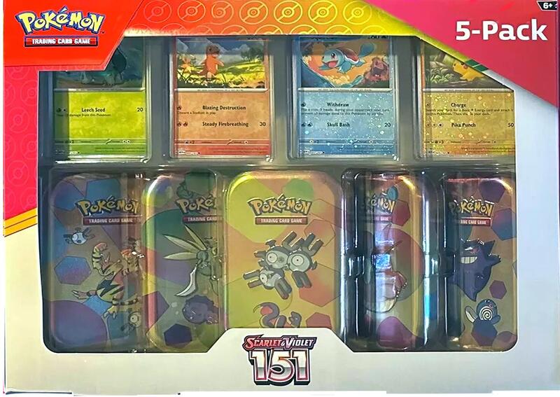 Pokemon TCG - Scarlet & Violet "151" (Mini tin 5 Pack X 2) (Costco Exc Premier Hobby Collective Pokemon TCG - Scarlet & Violet "151" (Mini tin 5 Pack X 2) (Costco Exc Premier Hobby Collective
