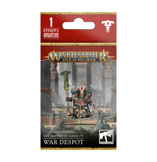 AOS - HELSMITHS OF HASHUT: WAR DESPOT (Cut-Off  25-10-2025)