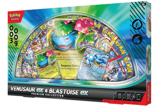 Pokemon TCG - "Venusaur EX & Blastoise EX" (Premium Collection) (EN)