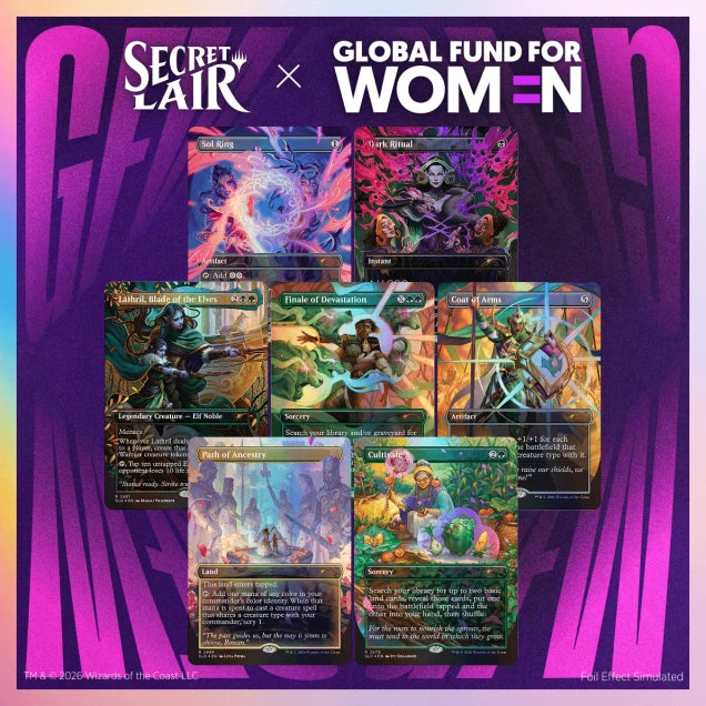 Secret Lair - "Global Fund for Women" Series