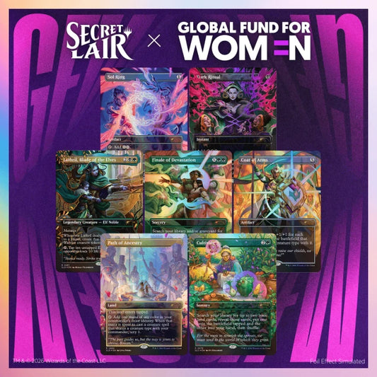 Secret Lair - "Global Fund for Women" Series