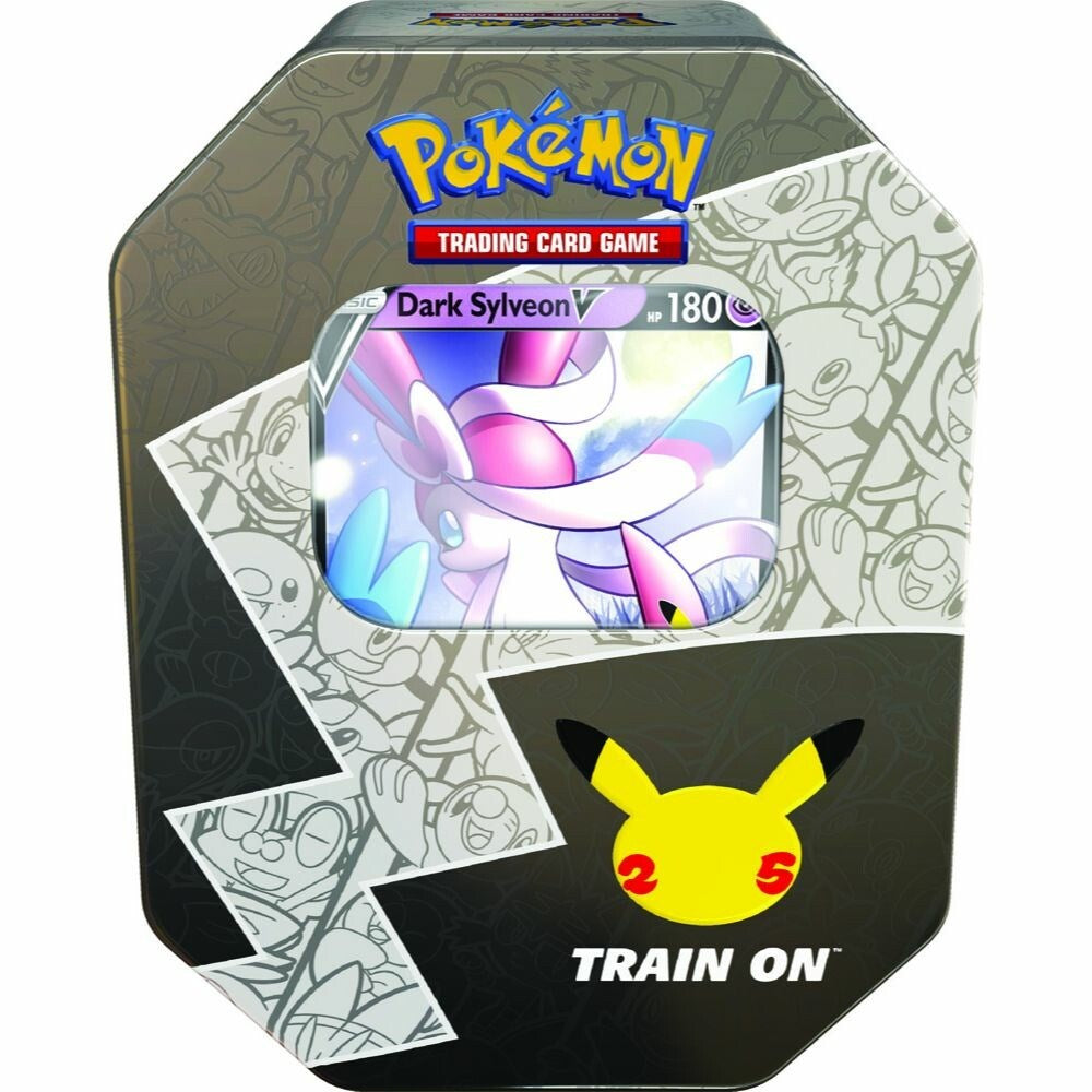 Pokemon TCG - 25th Anniversary Celebrations "Lance's Charizard V / Dark Sylveon V" (Mini tin sets) (EN)