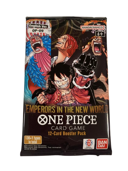 One Piece TCG [OP-09] "Emperors in the new world" (EN for Asia)