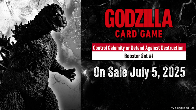 (Pre Order) Godzilla TCG - Set 1 "Control Calamity or Defend Against Destruction" (EN) (Cut off 29-06)