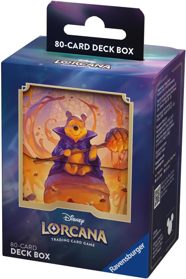 Lorcana TCG - Set 2 "Winnie The Pooh – Hunny Wizard" (Card Sleeves + Deck Box) (EN)