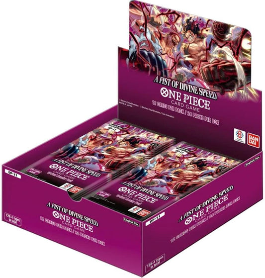 One Piece TCG - [OP-11] "A Fist of Divine speed" (EN for Asia)