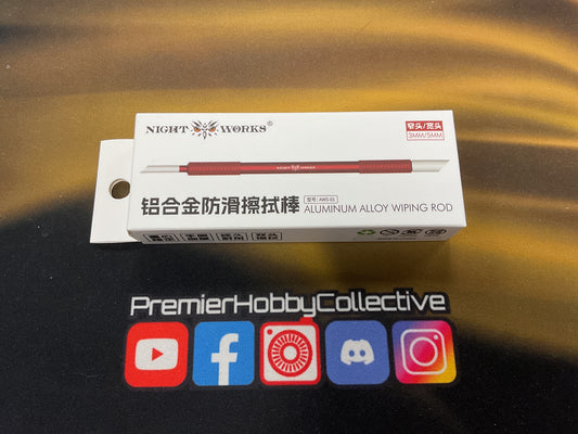 (Night Works) Aluminum Alloy Wiping Rod