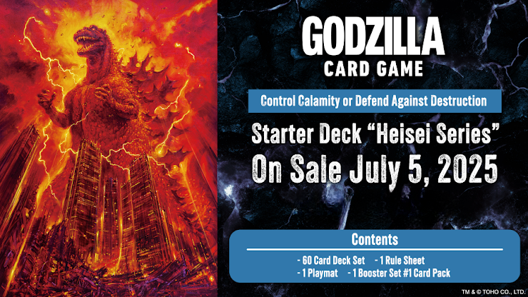 Godzilla TCG - Set 1 Starters "Godzilla Minus One / Heisei Series" (EN)