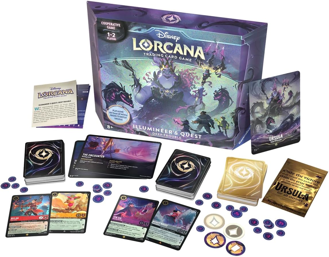Lorcana TCG - Set 4 Illumineer's Quest "Deep Trouble" (EN)