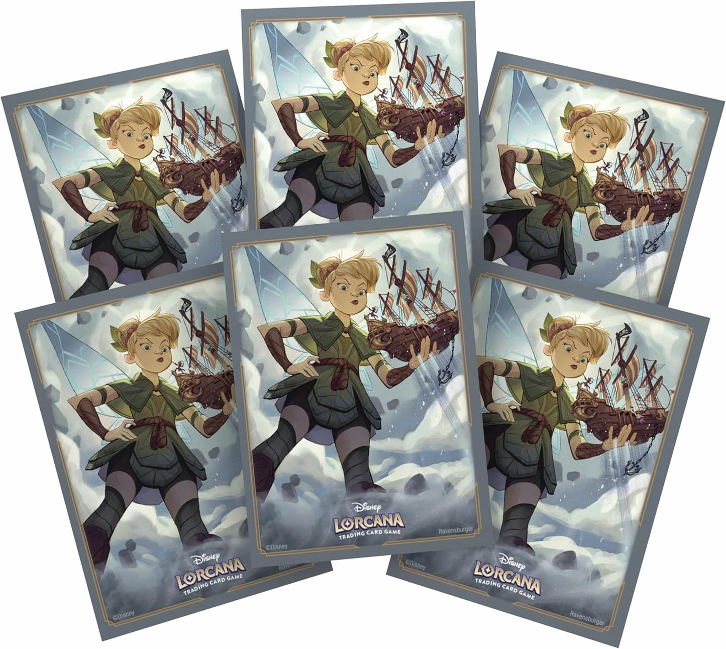 Lorcana TCG - Set 8 "Tinker Bell - Giant Fairy" (Card Sleeves + Deck Box) (EN)