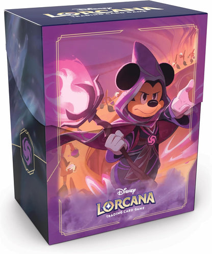 Lorcana TCG - Set 8 "Mickey Mouse - Wayward Sorcerer" (Card Sleeves + Deck Box) (EN)