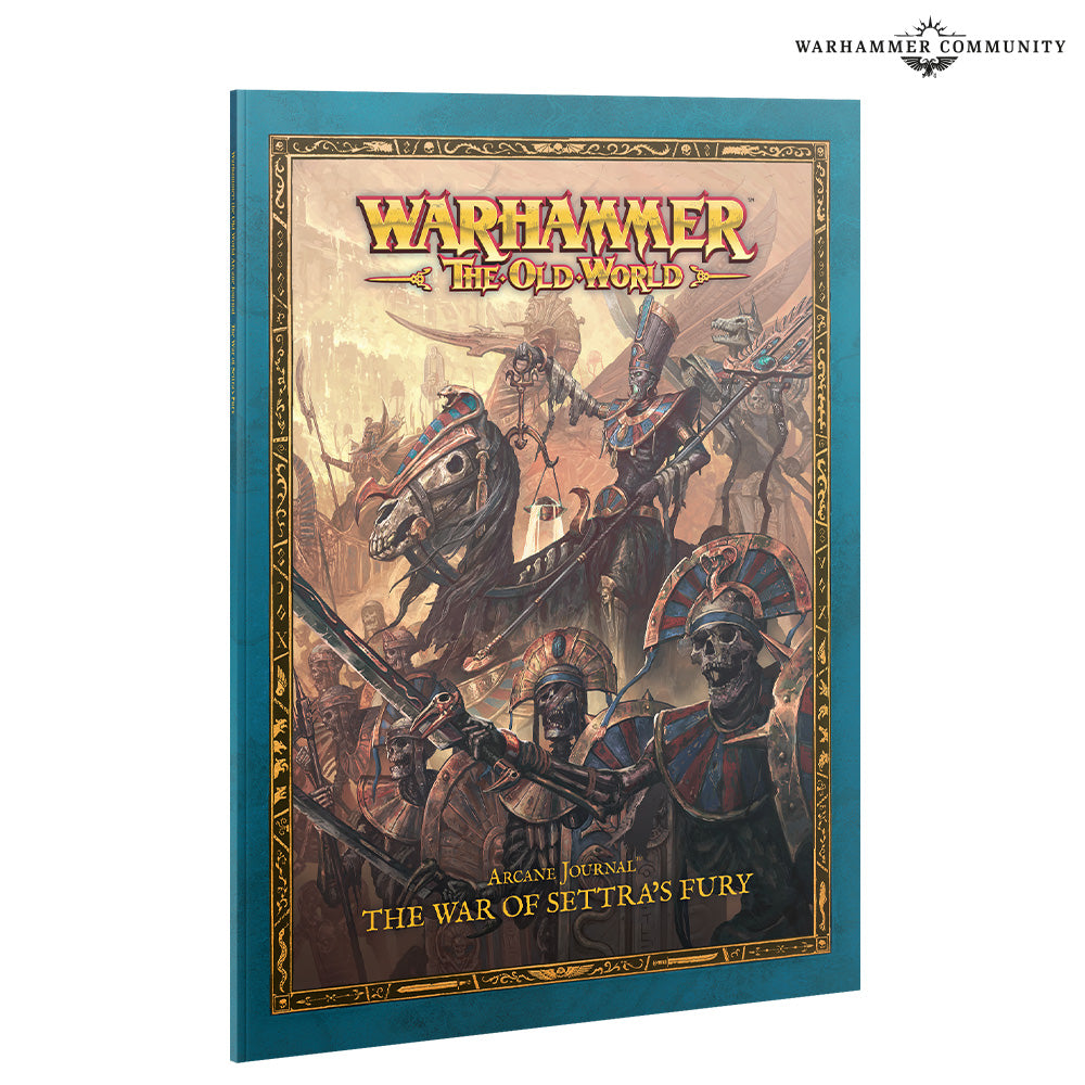 (Pre-order) TOW - ARCANE JOURNAL: THE WAR OF SETTRA'S FURY (Cut-Off 11-10-2025)