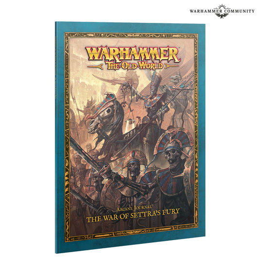 (Pre-order) TOW - ARCANE JOURNAL: THE WAR OF SETTRA'S FURY (Cut-Off 11-10-2025)