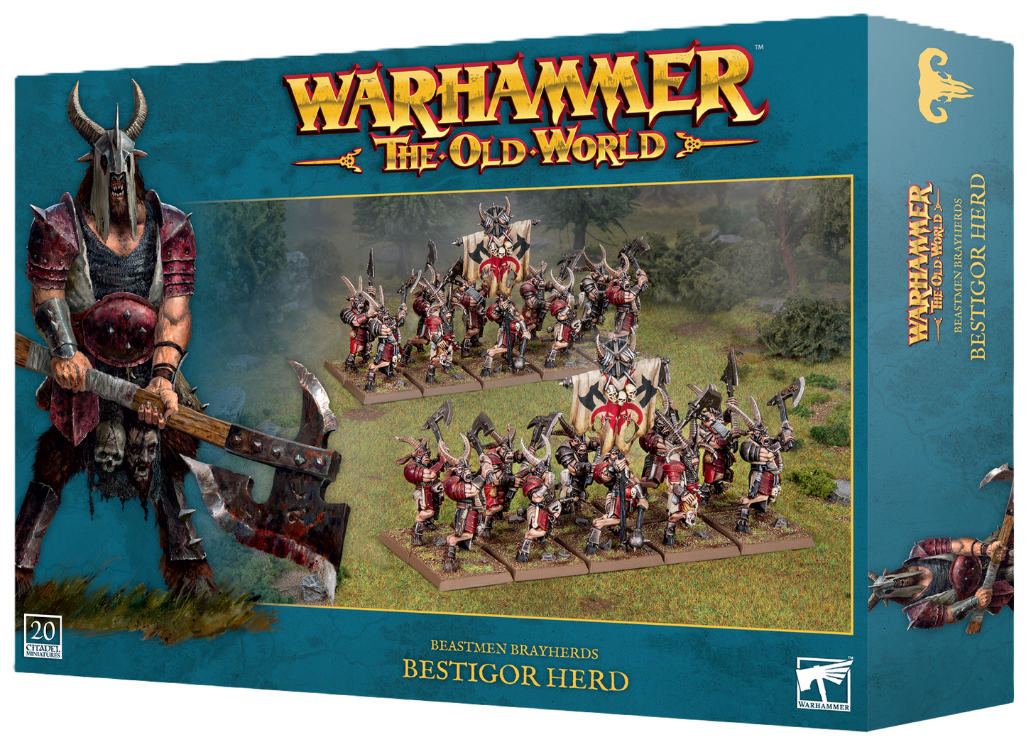 TOW - BEASTMEN BRAYHERDS: BESTIGOR HERD (Cut-Off 7-6)