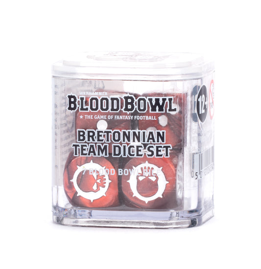 (Pre-Order) BB - BLOOD BOWL: BRETONNIAN TEAM DICE SET (Cut-Off  08-11-2025)