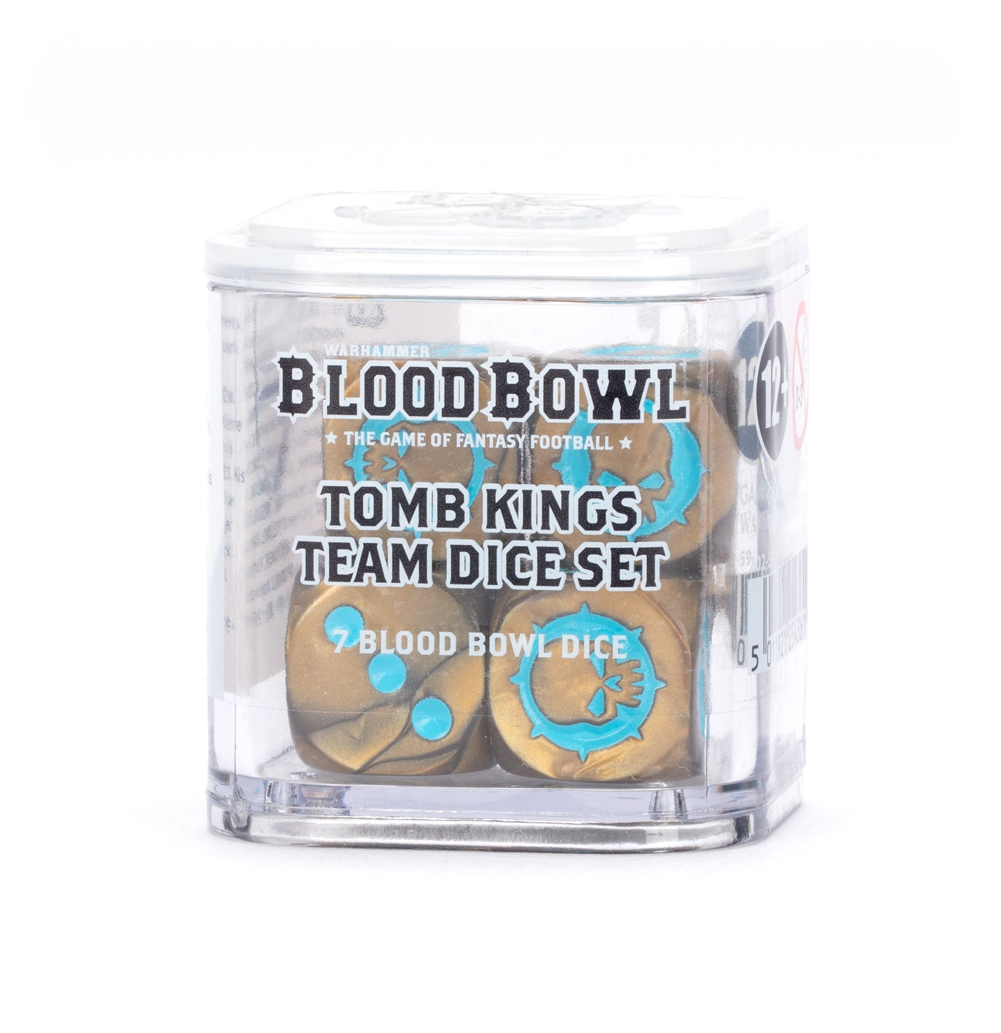 (Pre-Order) BB - BLOOD BOWL: TOMB KINGS TEAM DICE SET (Cut-Off  08-11-2025)