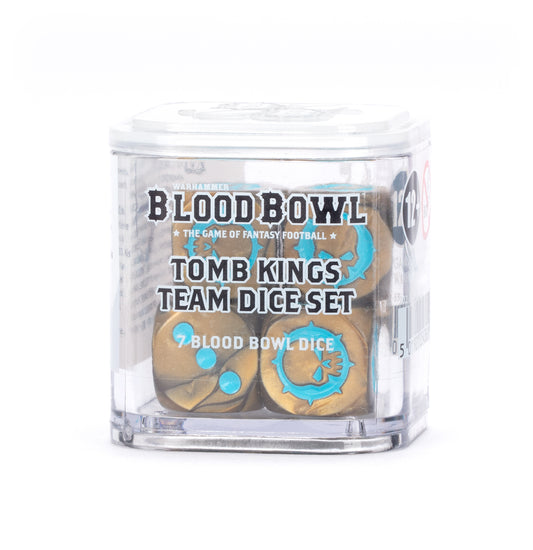 (Pre-Order) BB - BLOOD BOWL: TOMB KINGS TEAM DICE SET (Cut-Off  08-11-2025)