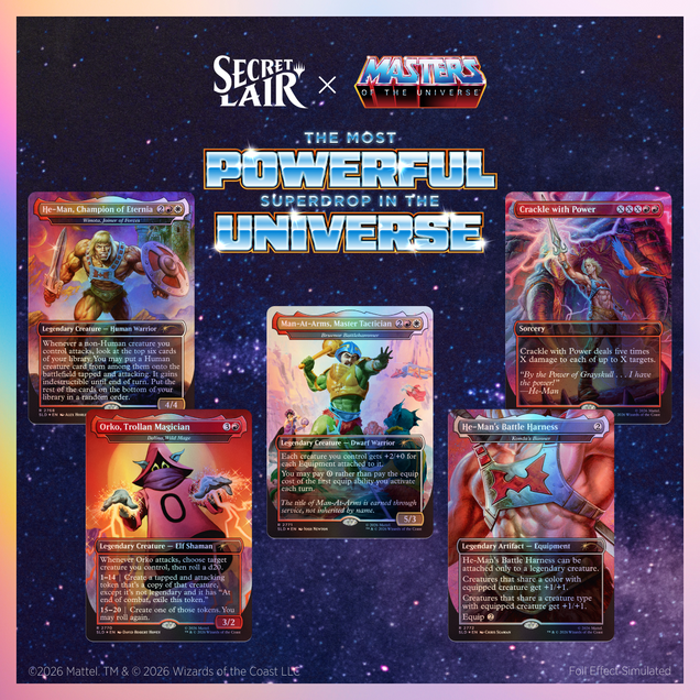 Secret Lair - "Masters of the Universe" Set