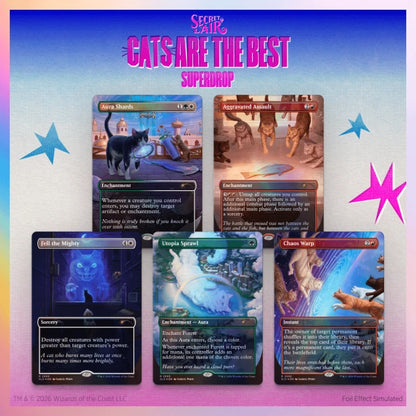 Secret Lair - "Cats are the Best" Set