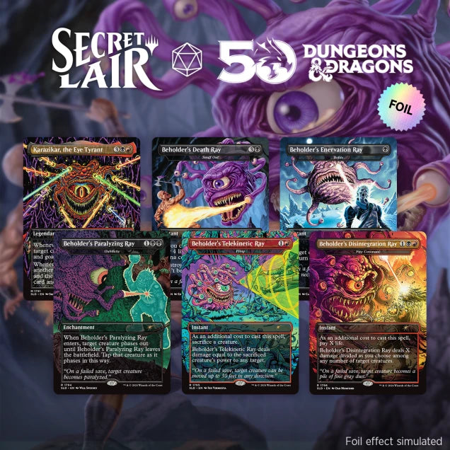 Secret Lair - "D&D Dungeons And Dragons" Set
