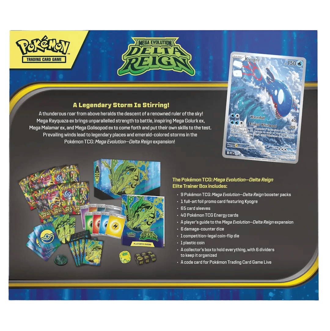 (Pre Order) Pokemon TCG - Mega Evolution ME06 "Delta Reign" (EN) (Cut off 01-11)