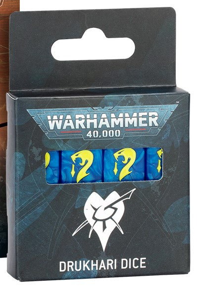 40K - WARHAMMER 40000: DRUKHARI DICE