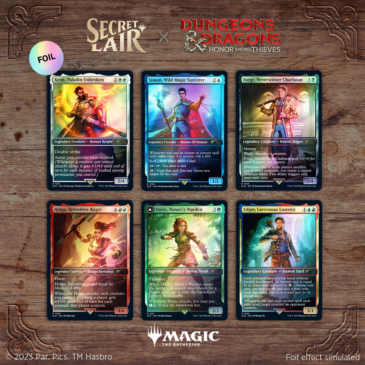 Secret Lair - "D&D Dungeons And Dragons" Set