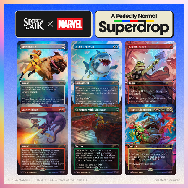 Secret Lair - "Marvel" Series