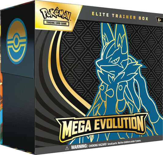 (Pre Order) Pokemon TCG - Mega Evolution ME01 "Mega Evolution" Elite Trainer Box (EN) (Cut Off 31-08)