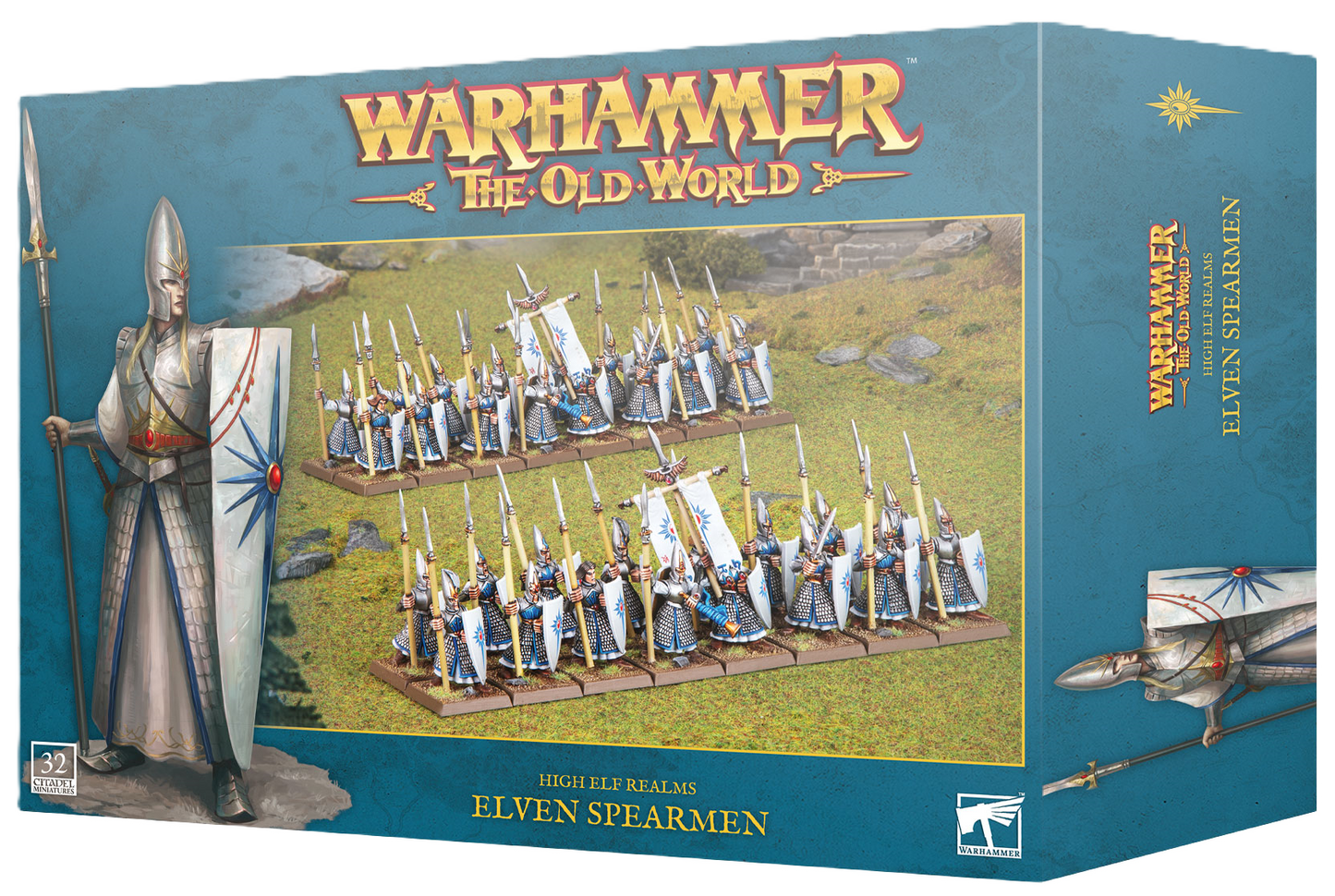 HIGH ELF REALMS: ELVEN SPEARMEN (Cut Off Date - 26-04-2025)
