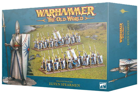 HIGH ELF REALMS: ELVEN SPEARMEN (Cut Off Date - 26-04-2025)