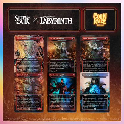 Secret Lair - "Jim Henson’s Labyrinth" Set