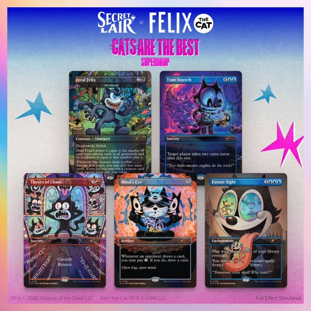 Secret Lair - "Cats are the Best" Set