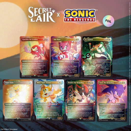 Secret Lair - "Sonic Superdrop" Set