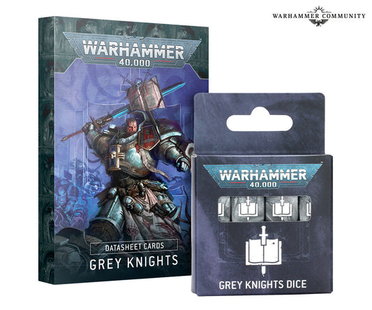 40K - WARHAMMER 40000: GREY KNIGHTS DICE
